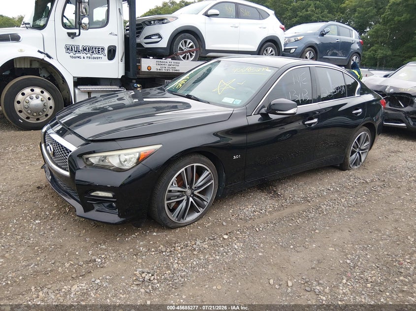2017 Infiniti Q50 3.0T Sport VIN: JN1EV7AR6HM833886 Lot: 45685277