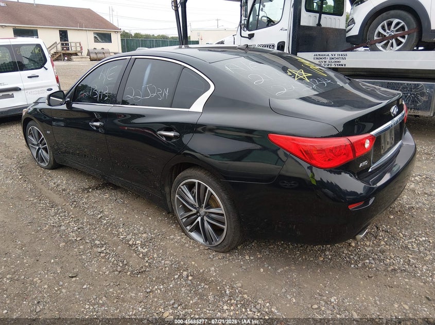 2017 Infiniti Q50 3.0T Sport VIN: JN1EV7AR6HM833886 Lot: 45685277