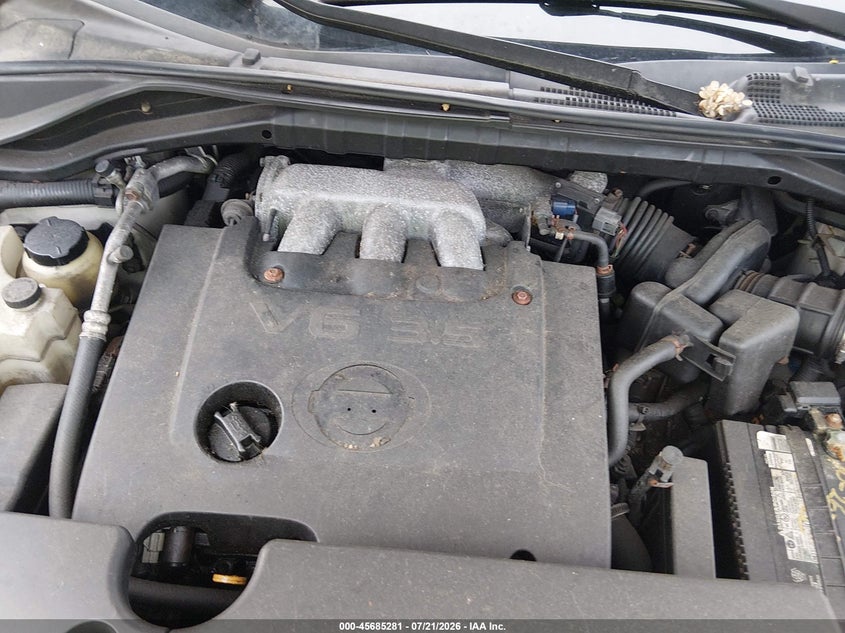 2007 Nissan Murano Sl VIN: JN8AZ08W47W605315 Lot: 45685281