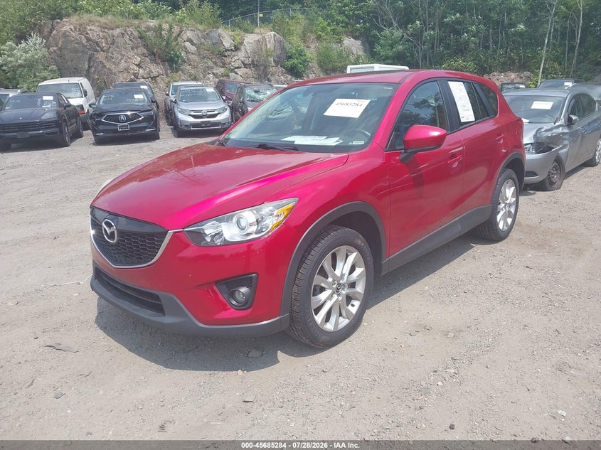Vin: jm3ke4dy4f0460294, lot: 46183893, mazda cx-5 grand touring 20152
