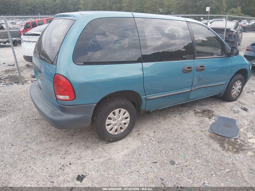 1998 PLYMOUTH VOYAGER auction photo 4