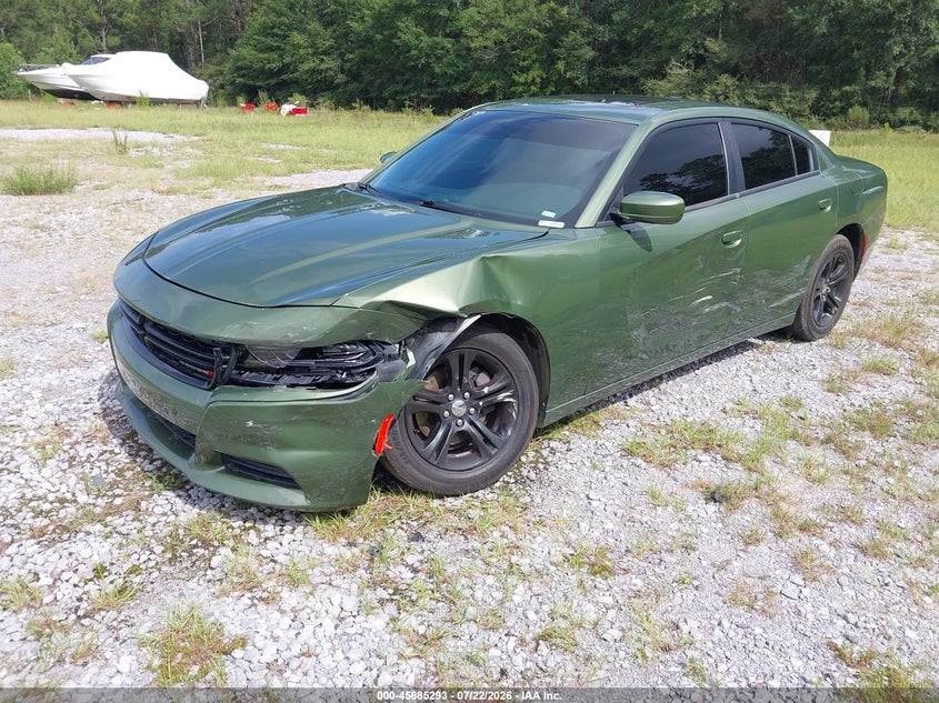 2019 Dodge Charger, Левый бок, IAAI, VIN 2C3CDXBG5KH719980 — фото 2
