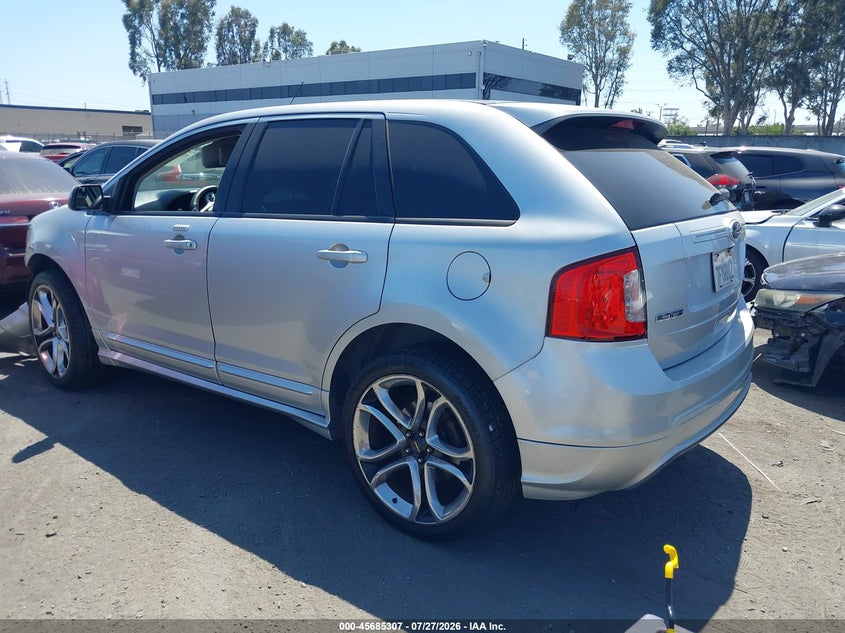 Vin: 2fmdk3ak9eba33979, lot: 46183916, ford edge sport 20143