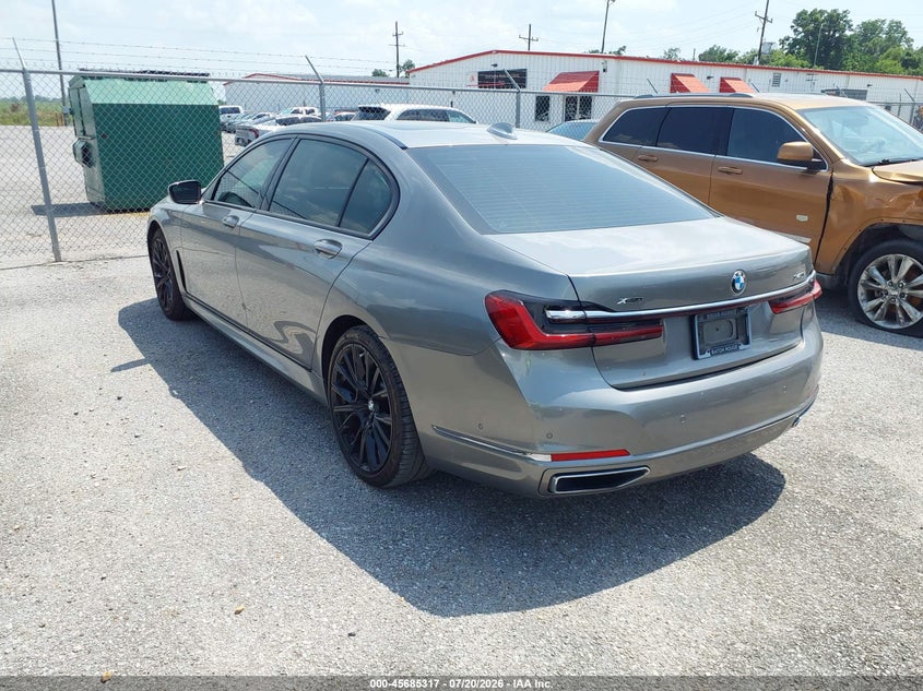 2020 BMW 740I VIN: WBA7T2C03LCD61786 Lot: 45685317