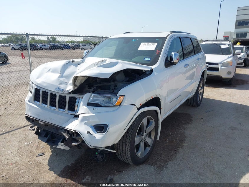 Vin: 1c4rjfcgxgc438680, lot: 46183928, jeep grand cherokee overland 20162