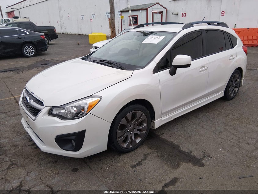 Vin: jf1gpal64ch219698, lot: 46183960, subaru impreza 2.0i sport premium 20122
