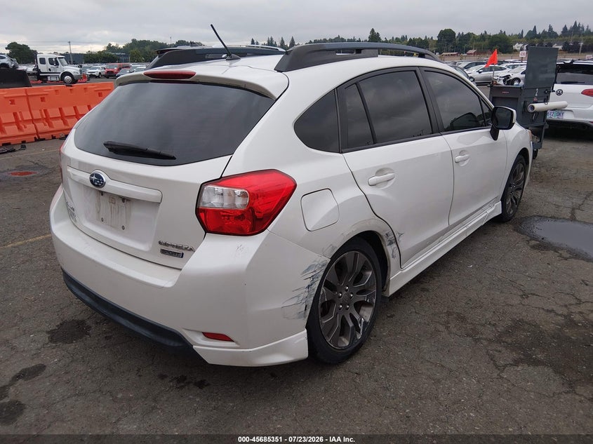 Vin: jf1gpal64ch219698, lot: 46183960, subaru impreza 2.0i sport premium 20124