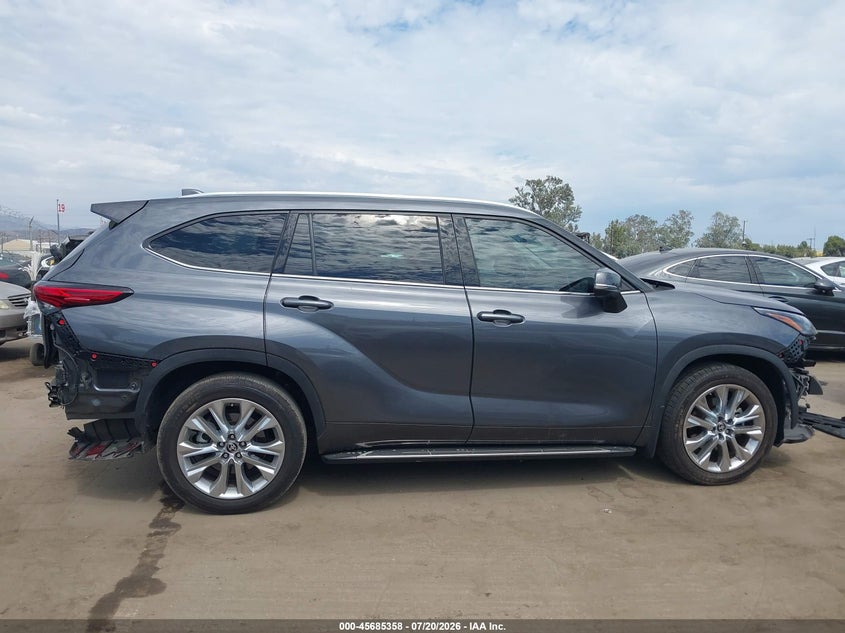 2021 Toyota Highlander Limited VIN: 5TDYZRAH3MS536266 Lot: 45685358