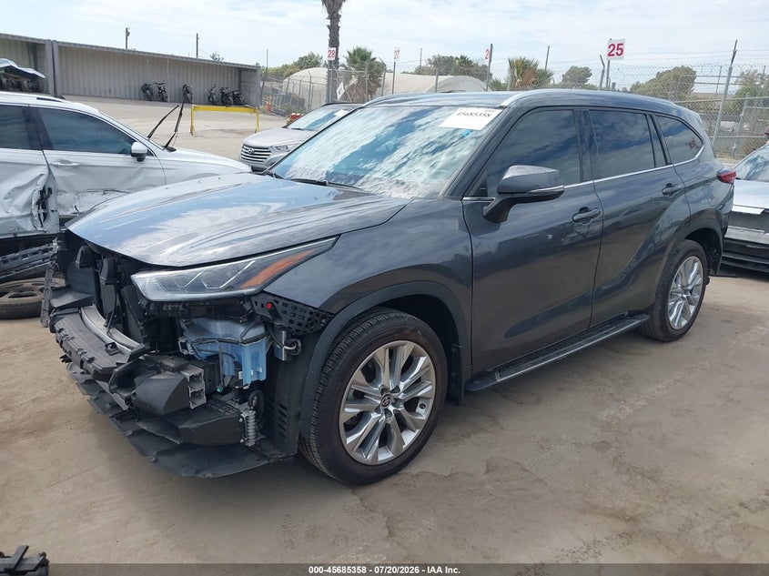2021 Toyota Highlander Limited VIN: 5TDYZRAH3MS536266 Lot: 45685358
