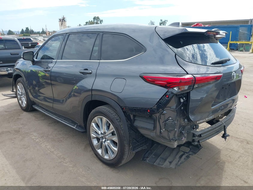 2021 Toyota Highlander Limited VIN: 5TDYZRAH3MS536266 Lot: 45685358