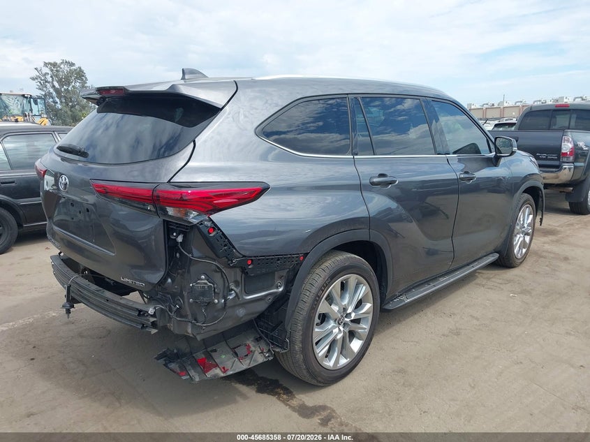 2021 Toyota Highlander Limited VIN: 5TDYZRAH3MS536266 Lot: 45685358