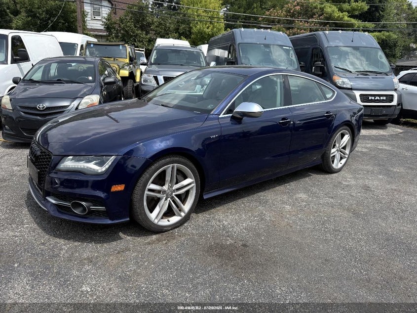 2013 Audi S7 4.0T Prestige VIN: WAUW2AFC9DN079606 Lot: 45685362