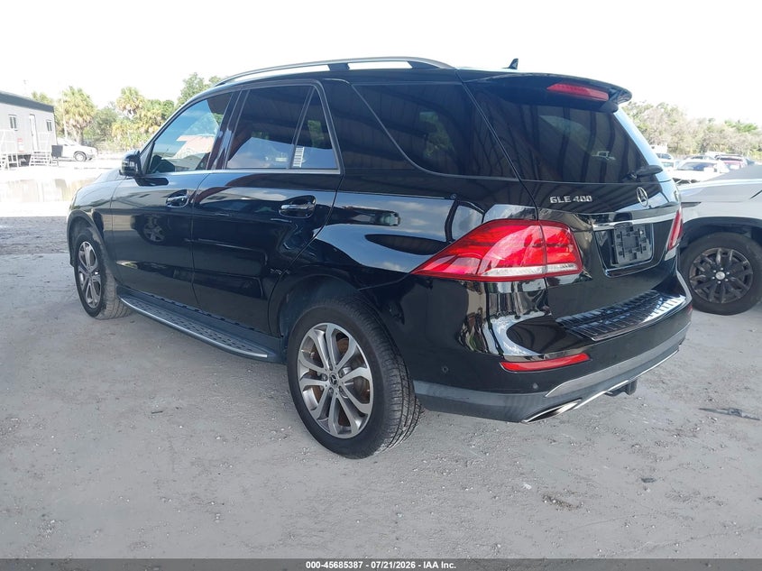 Vin: 4jgda5gb8kb204549, lot: 46183996, mercedes-benz gle 400 4matic 20193