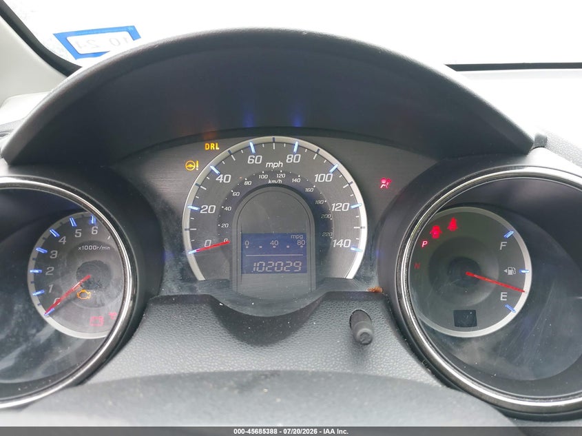2012 HONDA FIT HATCHBACK 1.5L I-4 VVT, 117HP