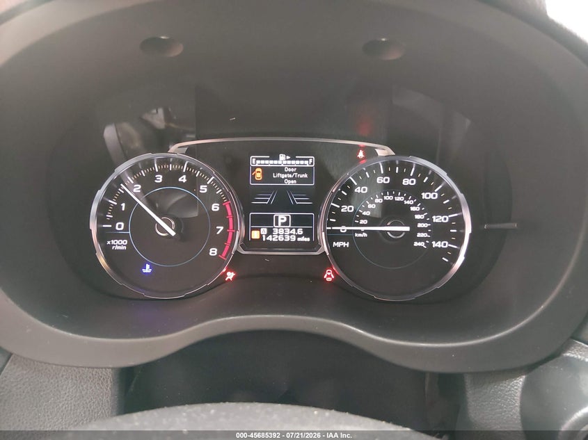 2017 Subaru Forester 2.5I Touring VIN: JF2SJAWC4HH522531 Lot: 45685392