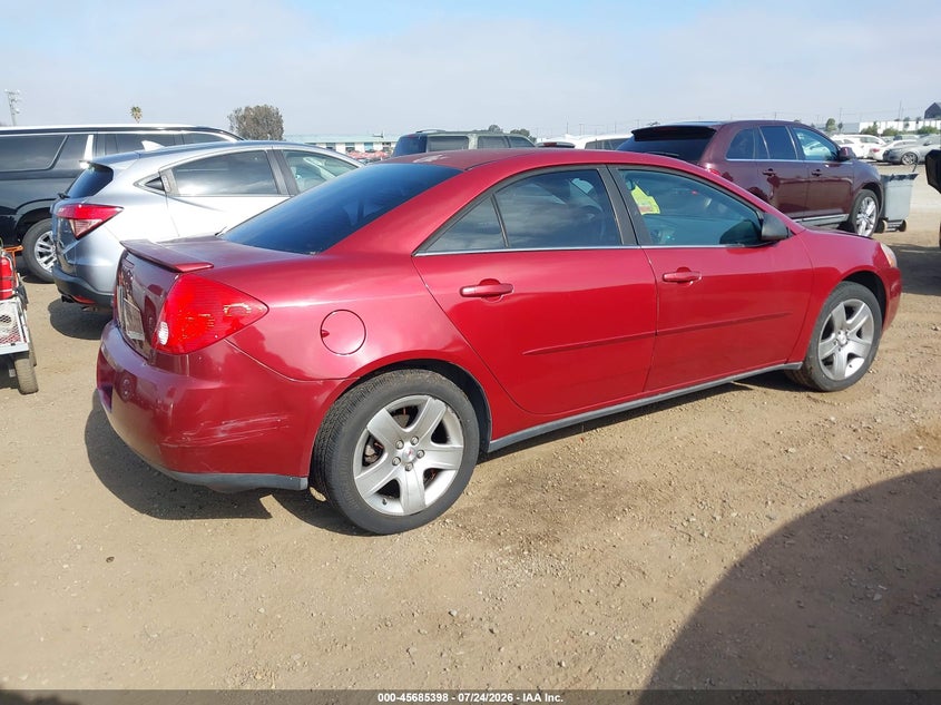 2008 PONTIAC G6 auction photo 4