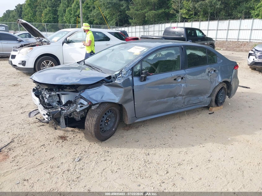 2025 Toyota Corolla, Front End, IAAI, VIN JTDBCMFE9S3096108 — photo 2