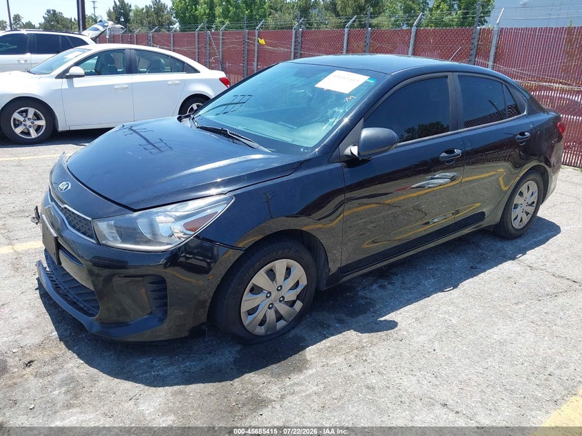Vin: 3kpa24ab4ke183435, lot: 46184024, kia rio lx 20192