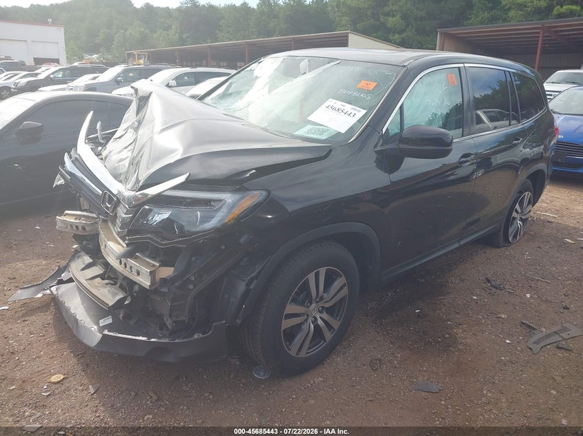 Vin: 5fnyf5h53gb003050, lot: 46184052, honda pilot ex-l 20162