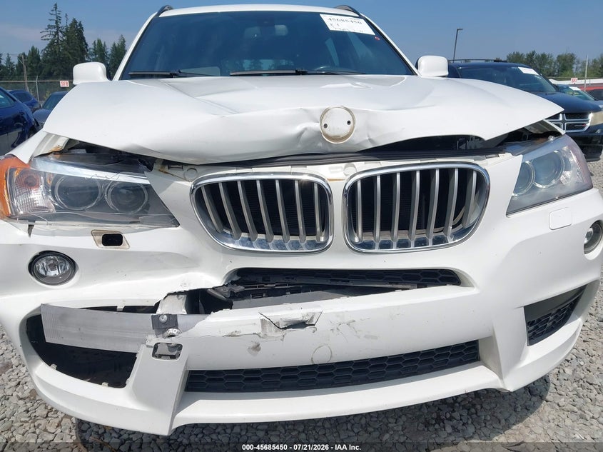 2014 BMW X3 xDrive35I VIN: 5UXWX7C59E0E77864 Lot: 45685450