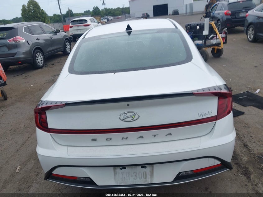 2022 Hyundai Sonata Hybrid Sel VIN: KMHL34JJ6NA047436 Lot: 45685454