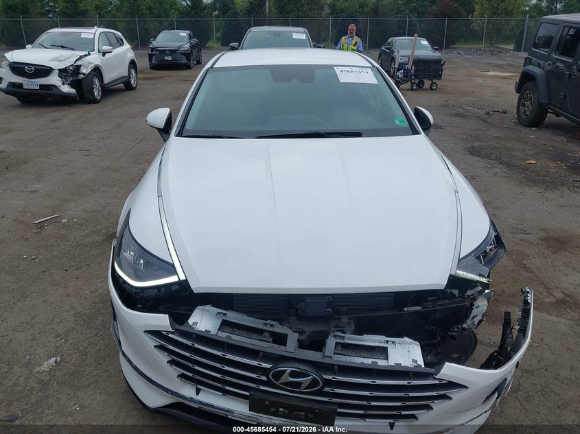 2022 Hyundai Sonata Hybrid Sel VIN: KMHL34JJ6NA047436 Lot: 45685454