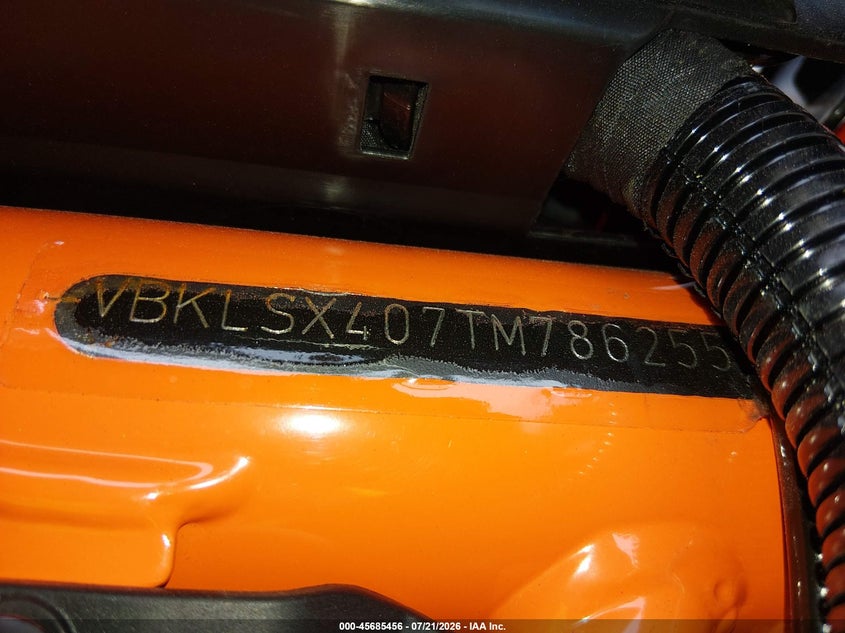 2026 Ktm 690 Smc (Canada) VIN: VBKLSX407TM786255 Lot: 45685456