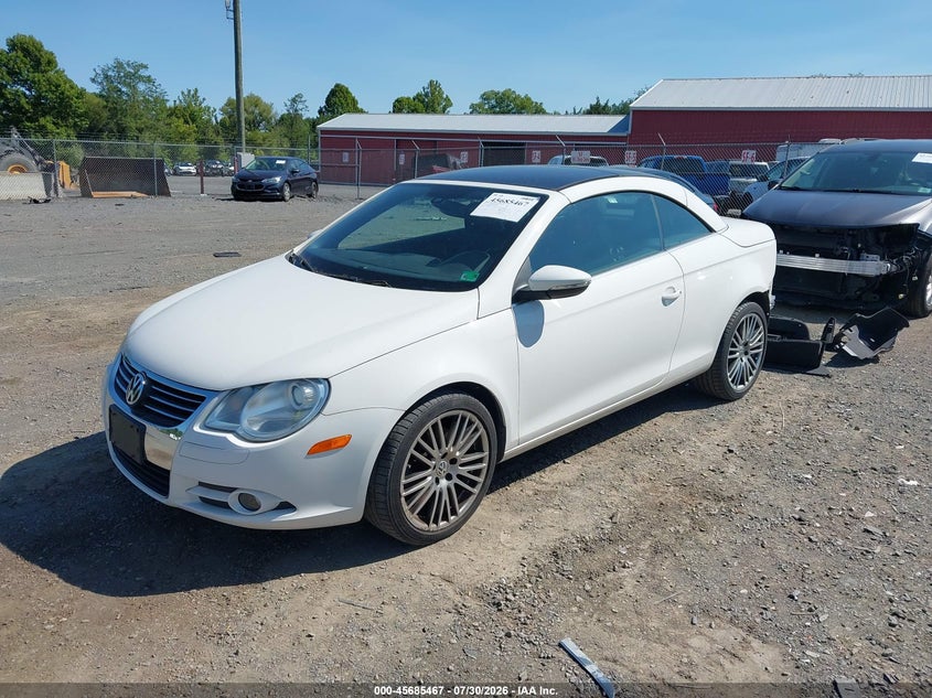 Vin: wvwfw7ah2bv002599, lot: 46184076, volkswagen eos lux 20112