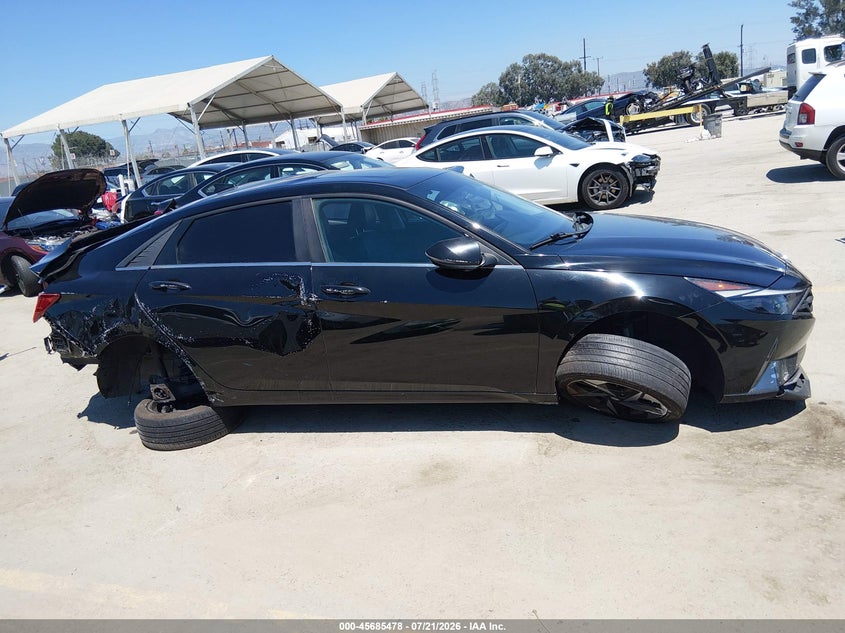 2022 Hyundai Elantra Limited VIN: KMHLP4AG5NU288427 Lot: 45685478