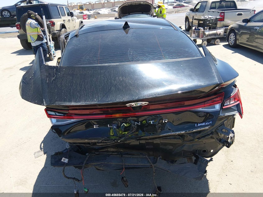 2022 Hyundai Elantra Limited VIN: KMHLP4AG5NU288427 Lot: 45685478