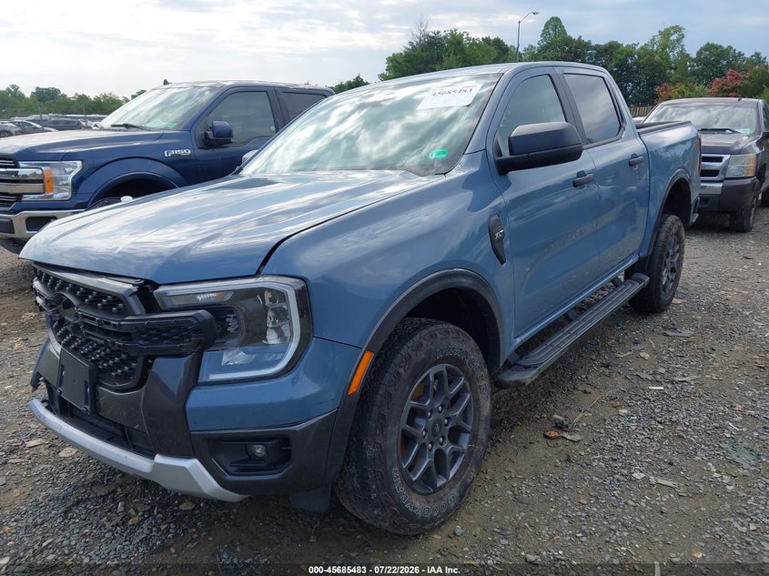 Vin: 1fter4hh9rle34605, lot: 46184092, ford ranger xlt 20242