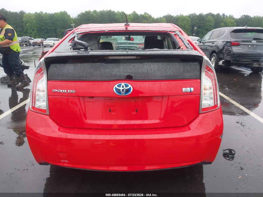 2015 TOYOTA PRIUS HATCHBACK 1.8L I-4 DOHC, VVT, 98HP