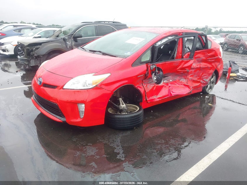 2015 TOYOTA PRIUS HATCHBACK 1.8L I-4 DOHC, VVT, 98HP