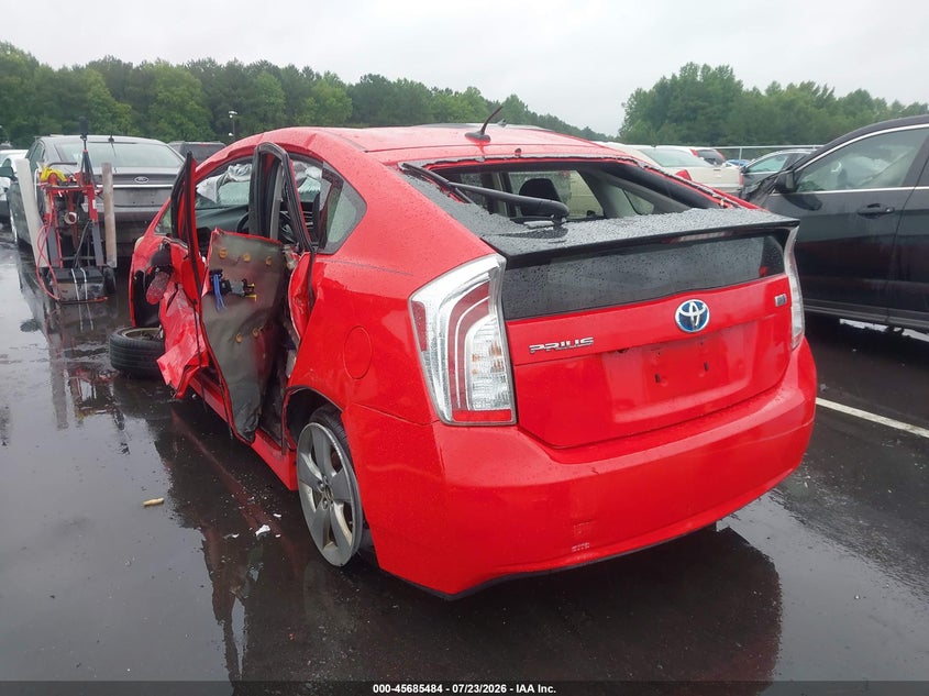 2015 TOYOTA PRIUS HATCHBACK 1.8L I-4 DOHC, VVT, 98HP