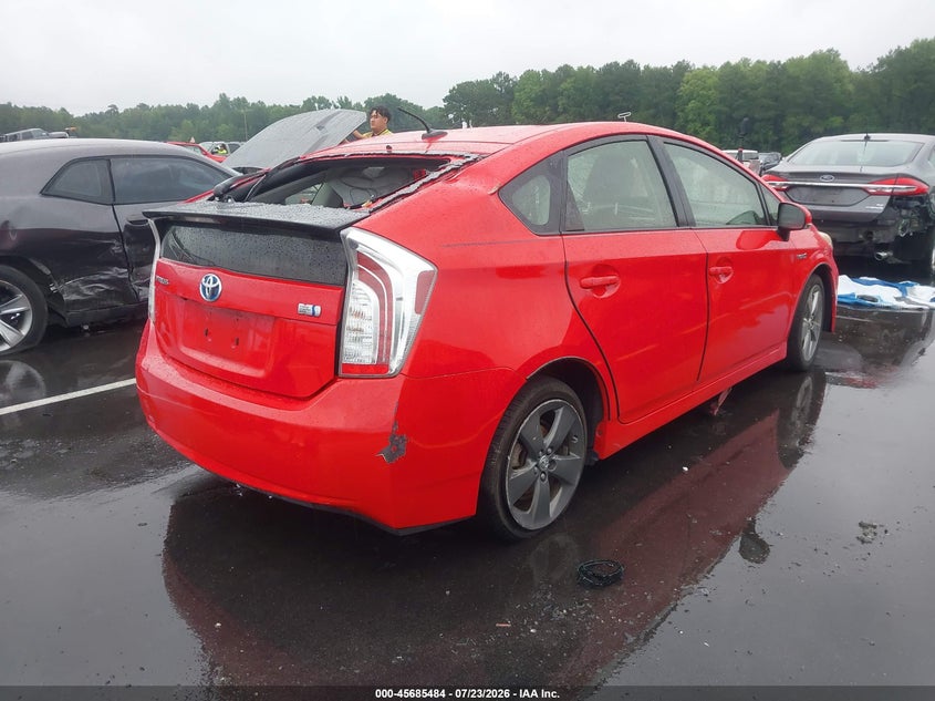 2015 TOYOTA PRIUS HATCHBACK 1.8L I-4 DOHC, VVT, 98HP