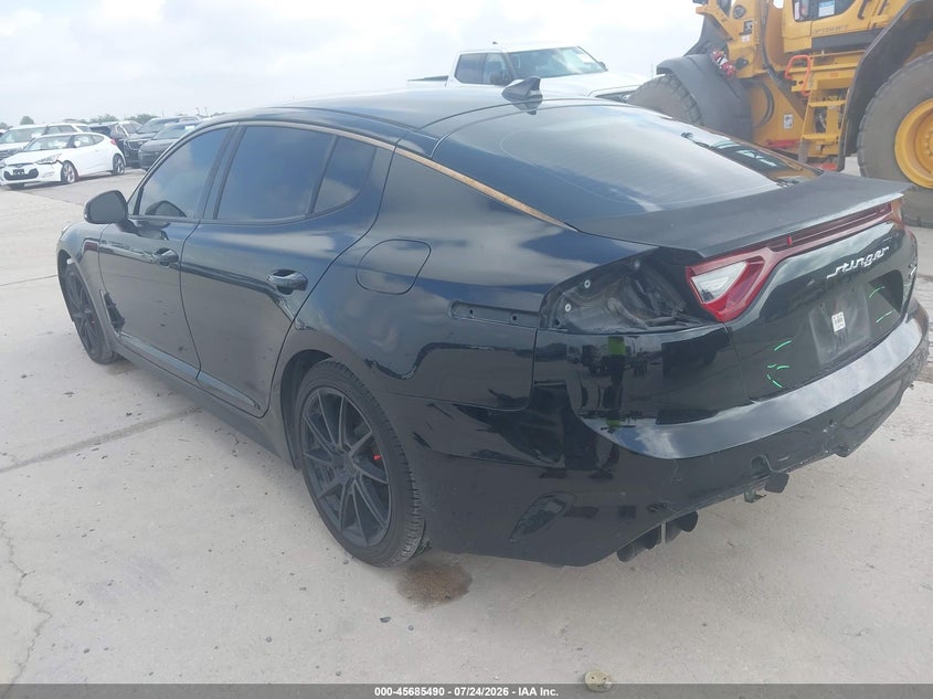 Vin: knae15la5l6080236, lot: 46184100, kia stinger gt-line 20203