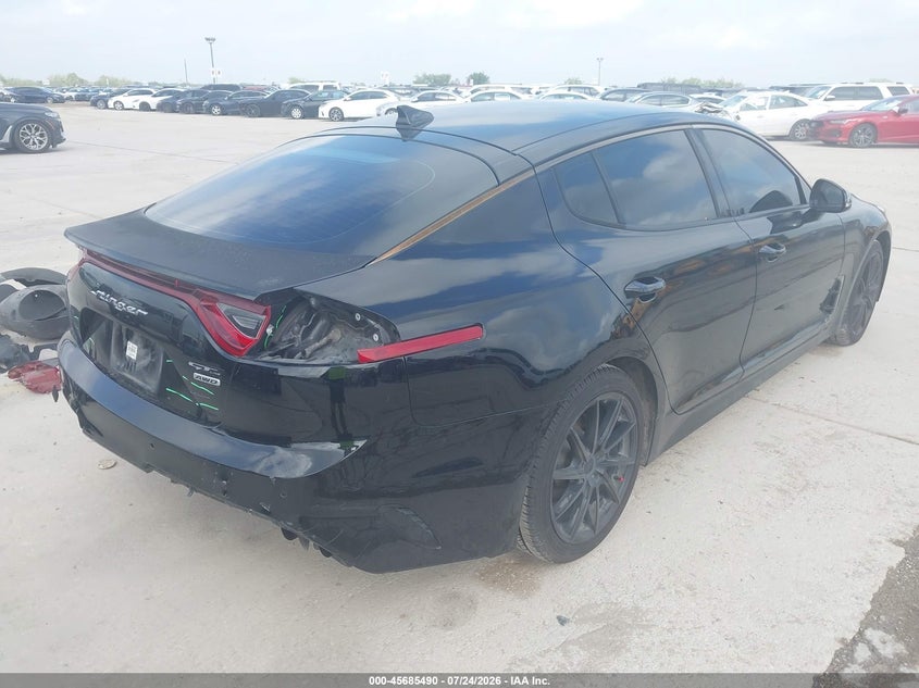 Vin: knae15la5l6080236, lot: 46184100, kia stinger gt-line 20204
