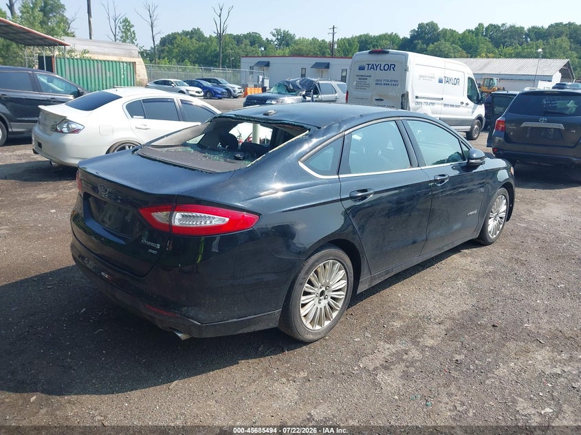Vin: 3fa6p0lu7gr311896, lot: 46184104, ford fusion hybrid se 20164