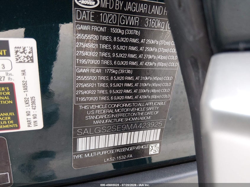 LAND ROVER RANGE ROVER - zdjęcie 9