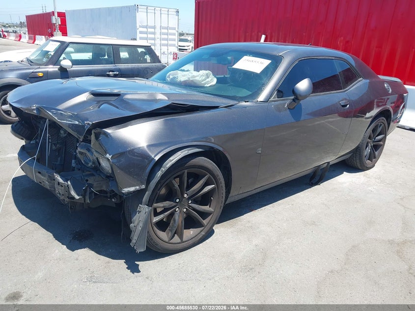 Vin: 2c3cdzag3gh337287, lot: 46184139, dodge challenger sxt plus 20162