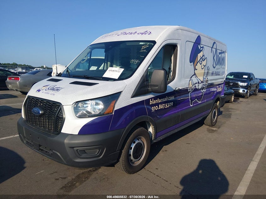 Vin: 1ftbr1c83pkb49569, lot: 46184141, ford transit-250 20232