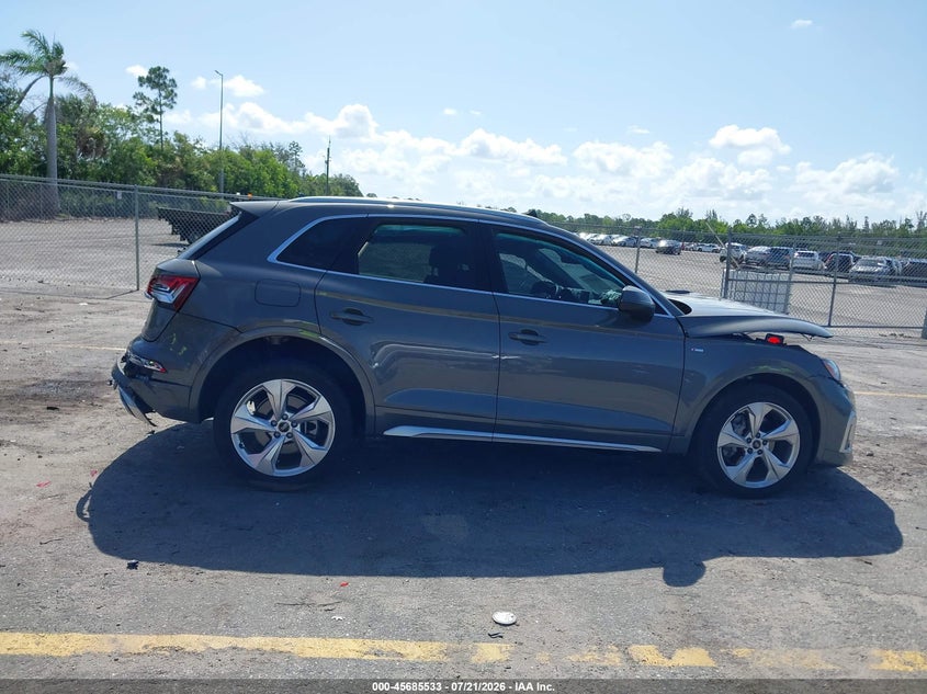 2024 Audi Q5 Premium Plus 45 Tfsi S Line Quattro VIN: WA1EAAFY4R2050806 Lot: 45685533