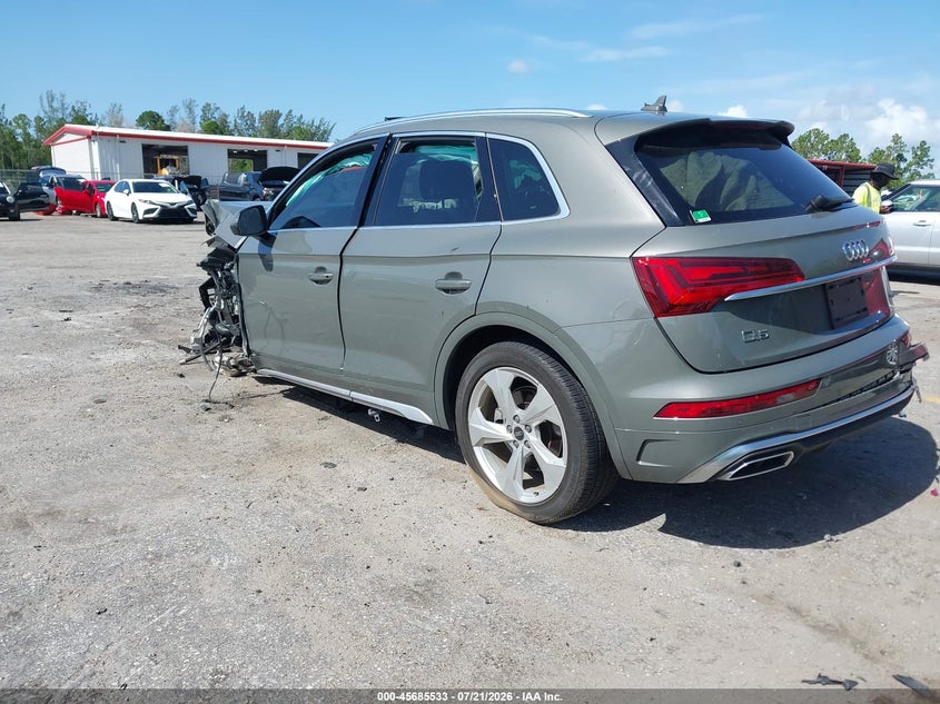 Vin: wa1eaafy4r2050806, lot: 46184142, audi q5 premium plus 45 tfsi s line quattro 20243