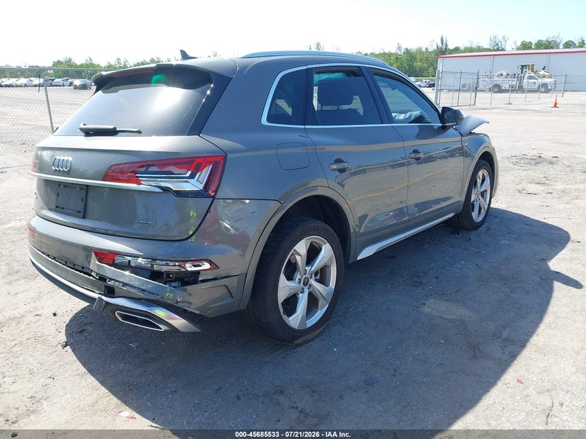 Vin: wa1eaafy4r2050806, lot: 46184142, audi q5 premium plus 45 tfsi s line quattro 20244