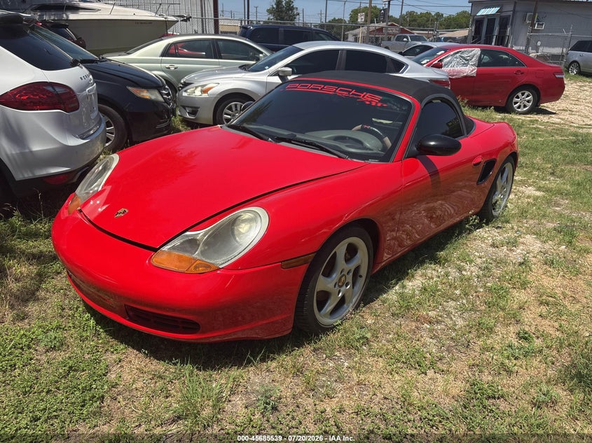 2001 Porsche Boxster VIN: WP0CA29891U622654 Lot: 45685539