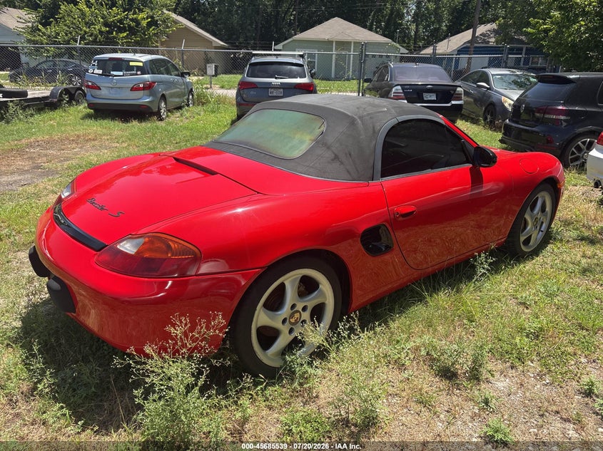 2001 Porsche Boxster VIN: WP0CA29891U622654 Lot: 45685539