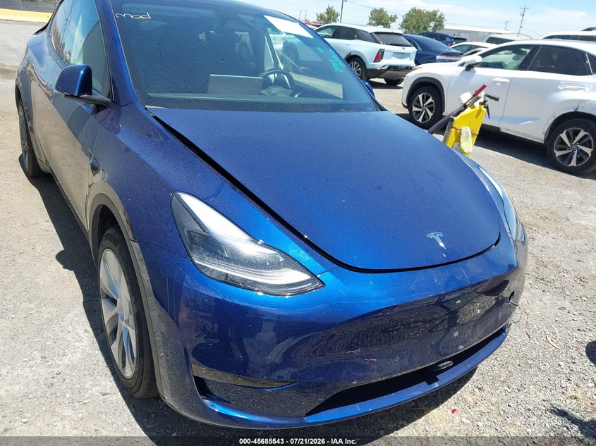 2023 Tesla Model Y Awd/Long Range Dual Motor All-Wheel Drive VIN: 7SAYGDEE3PF854344 Lot: 45685543