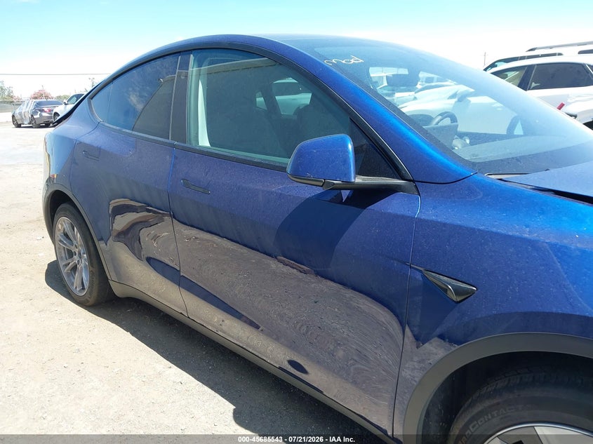 2023 Tesla Model Y Awd/Long Range Dual Motor All-Wheel Drive VIN: 7SAYGDEE3PF854344 Lot: 45685543