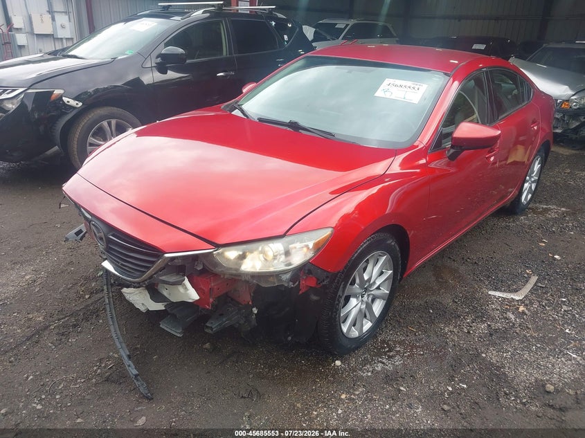 Vin: jm1gj1u50g1486885, lot: 46184162, mazda mazda6 i sport 20162