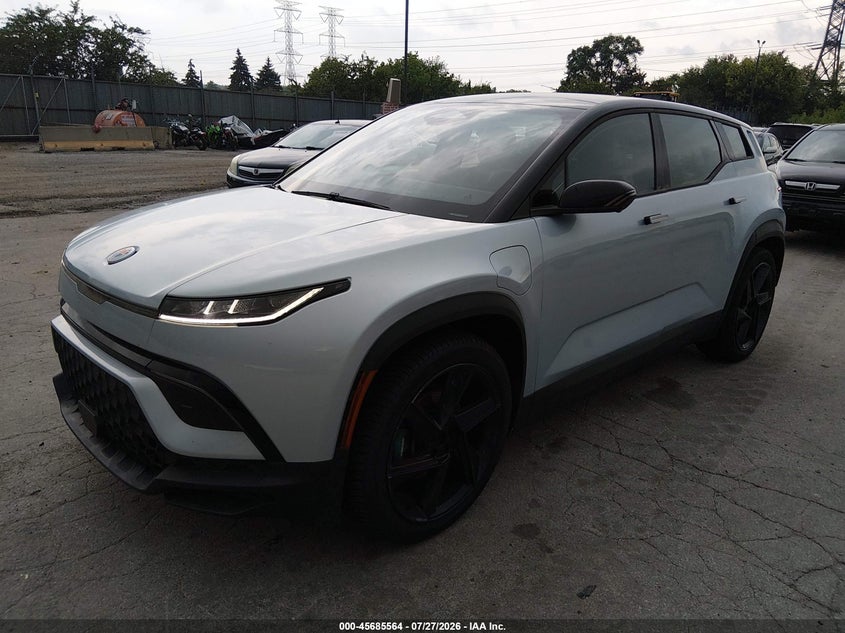 Vin: vcf1zbu24pg005351, lot: 46184173, fisker ocean one 20232